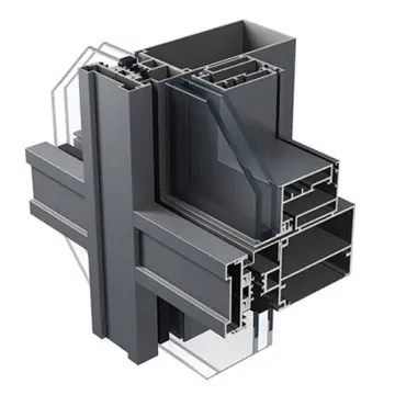 Aluminum Curtain Wall Profile for Glass Wall Building