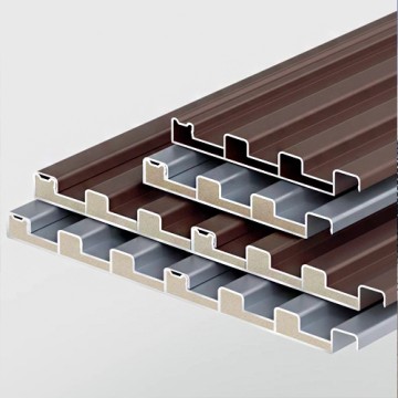 Anti-corrosion and weather-resistant aluminum tiles protect the roof's lasting aesthetics