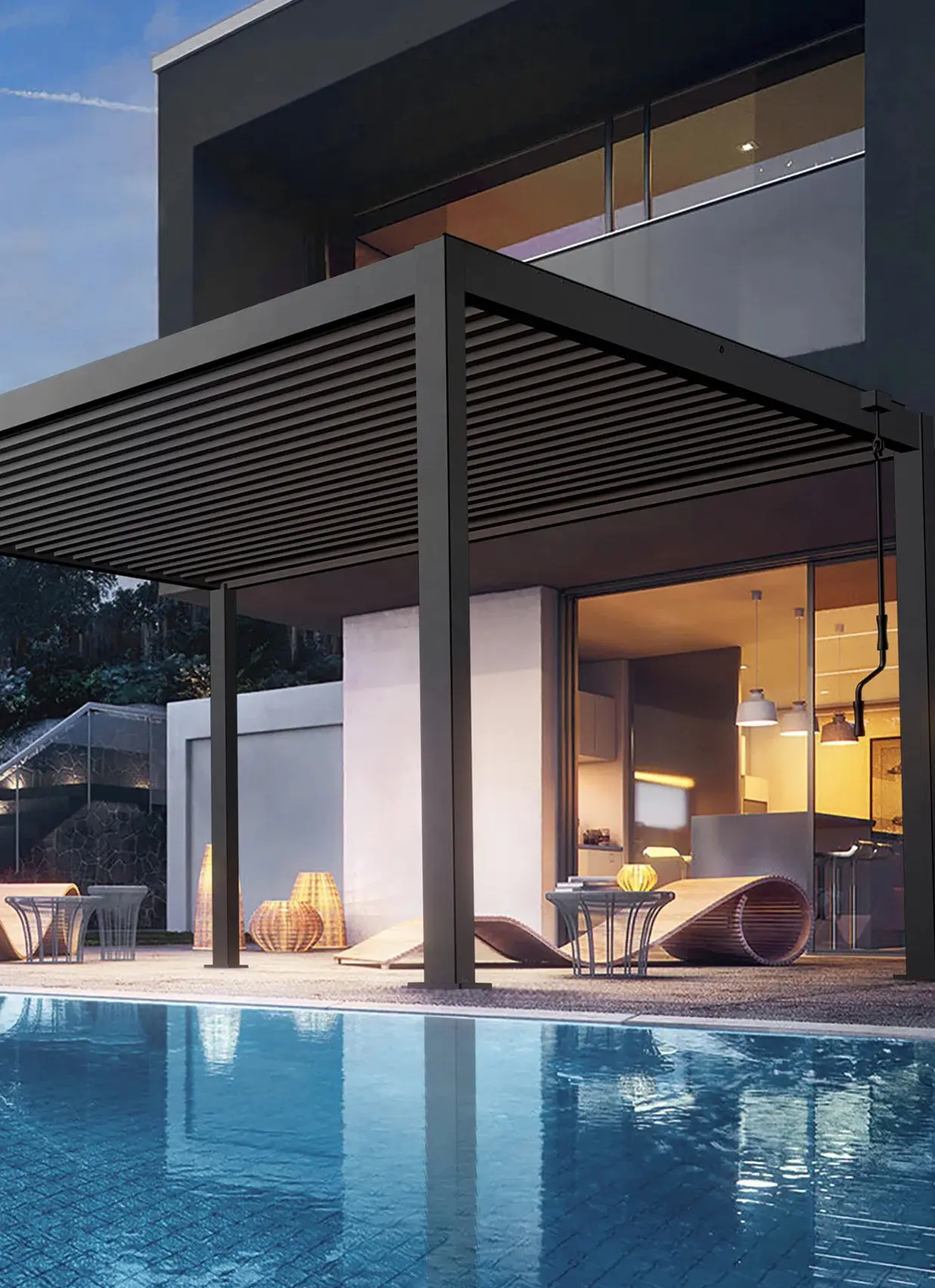 Aluminum Pavilion for Modern Outdoor Living (1)