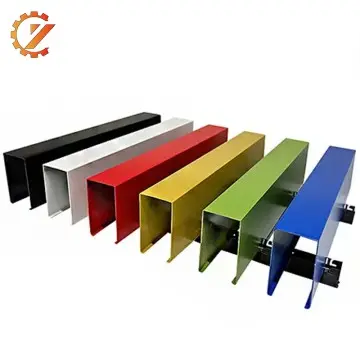 Wood grain U-shaped aluminum square tube: a new choice for architectural decoration to create a natural texture