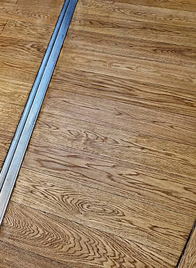 Aluminum Alloy Wood-Grain Floor (1)