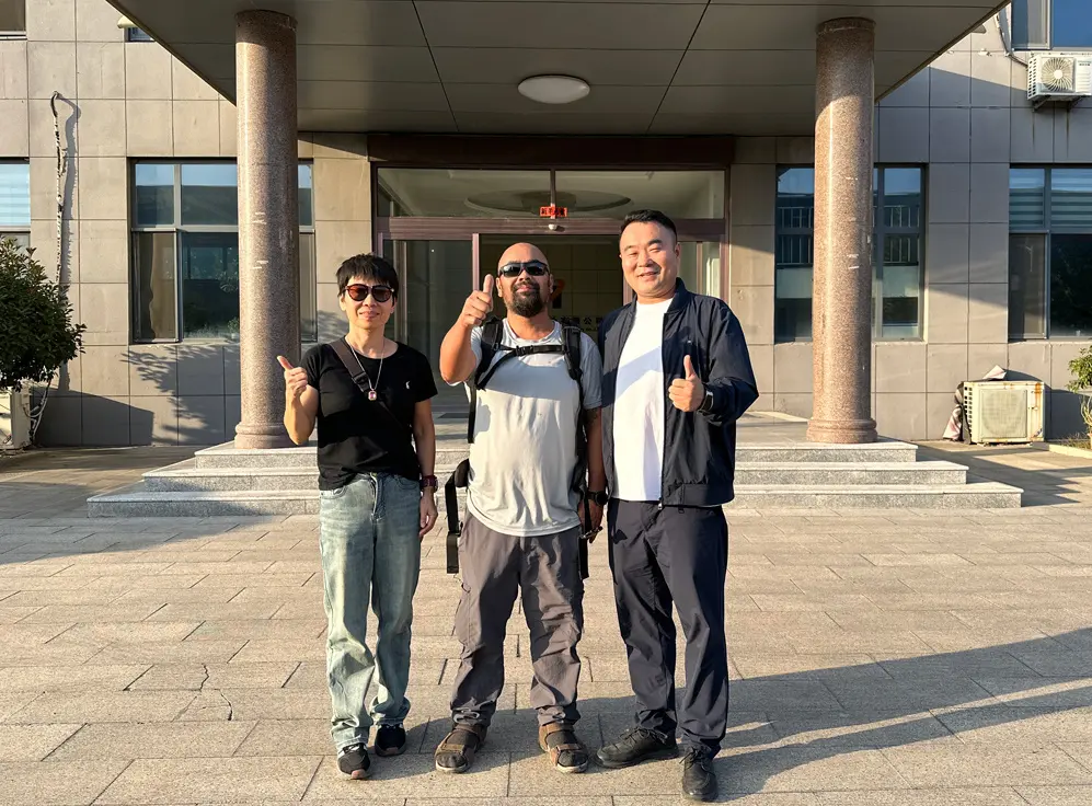 QIANYU Aluminum Industry welcomed important customers from Dubai fo...