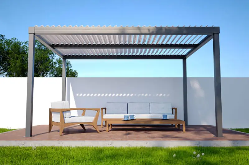 Aluminum Pavilion for Modern Outdoor Living (2)