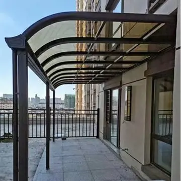 Customized aluminum awning profile supplier aluminum frame patio canopy