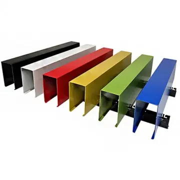 Wood grain U-shaped aluminum square tube: a new choice for architectural decoration to create a natural texture