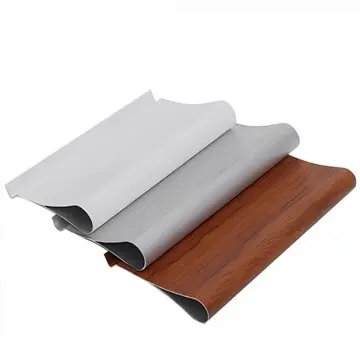 Customized wood grain aluminum profiles: multiple colors of wood grain are optional, corrosion-resistant and easy to clean, creating a natural texture space